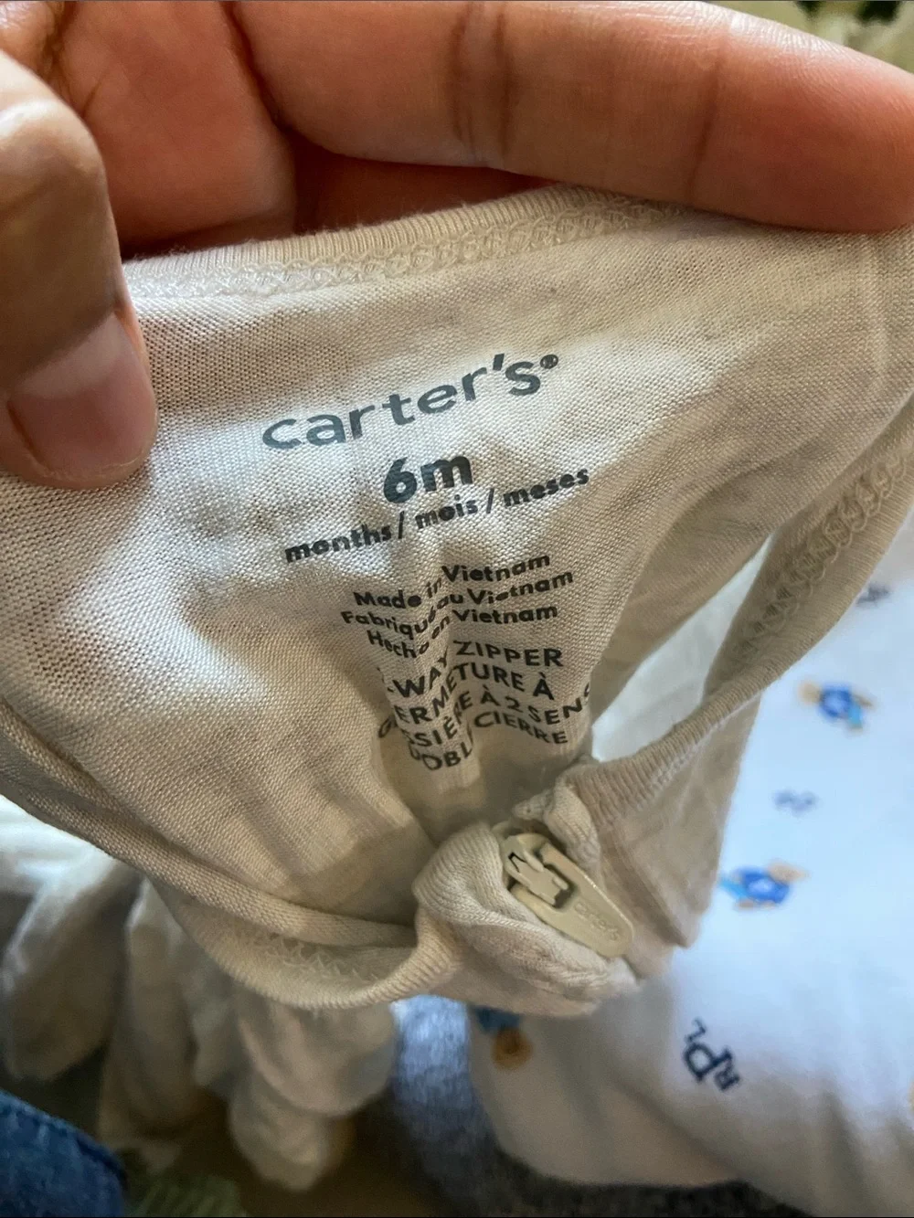 Baby Basics Mostly Carter's Hats,sweaters,Pants with Mixed Onesies sizes 6-12 mo